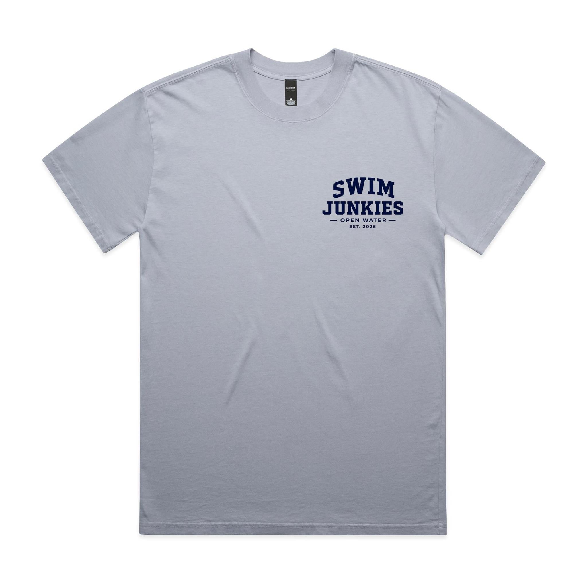Swim Junkies Tee – Cold Water. Clear Minds.