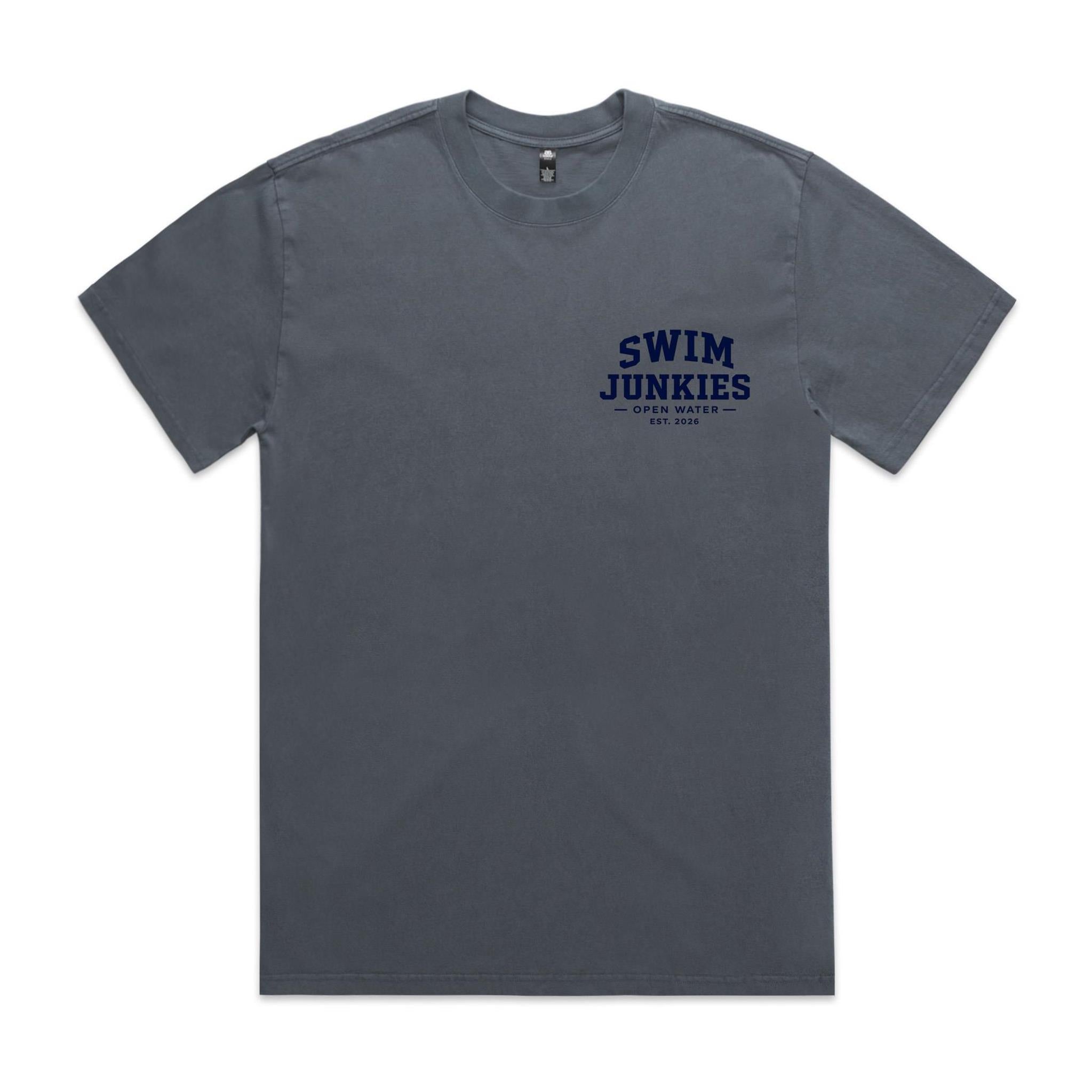Swim Junkies Tee – Cold Water. Clear Minds.