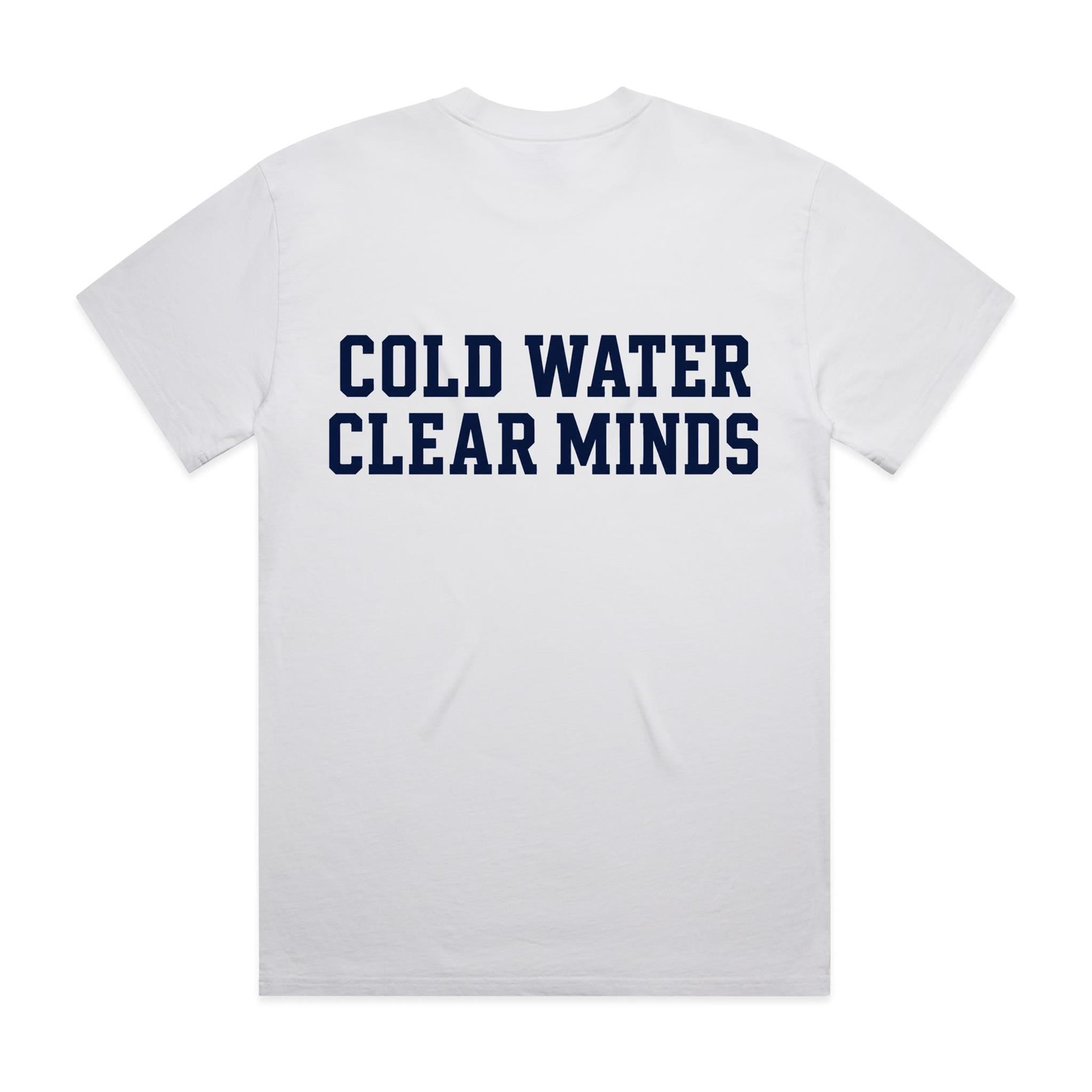 Swim Junkies Tee – Cold Water. Clear Minds.