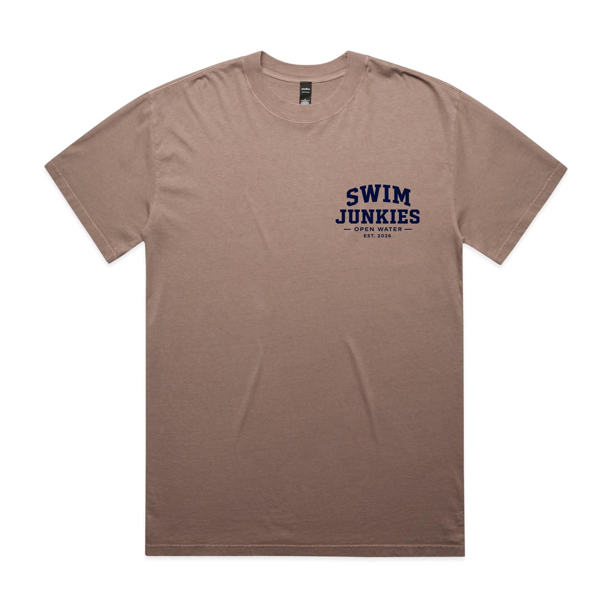 Swim Junkies Tee – Cold Water. Clear Minds.