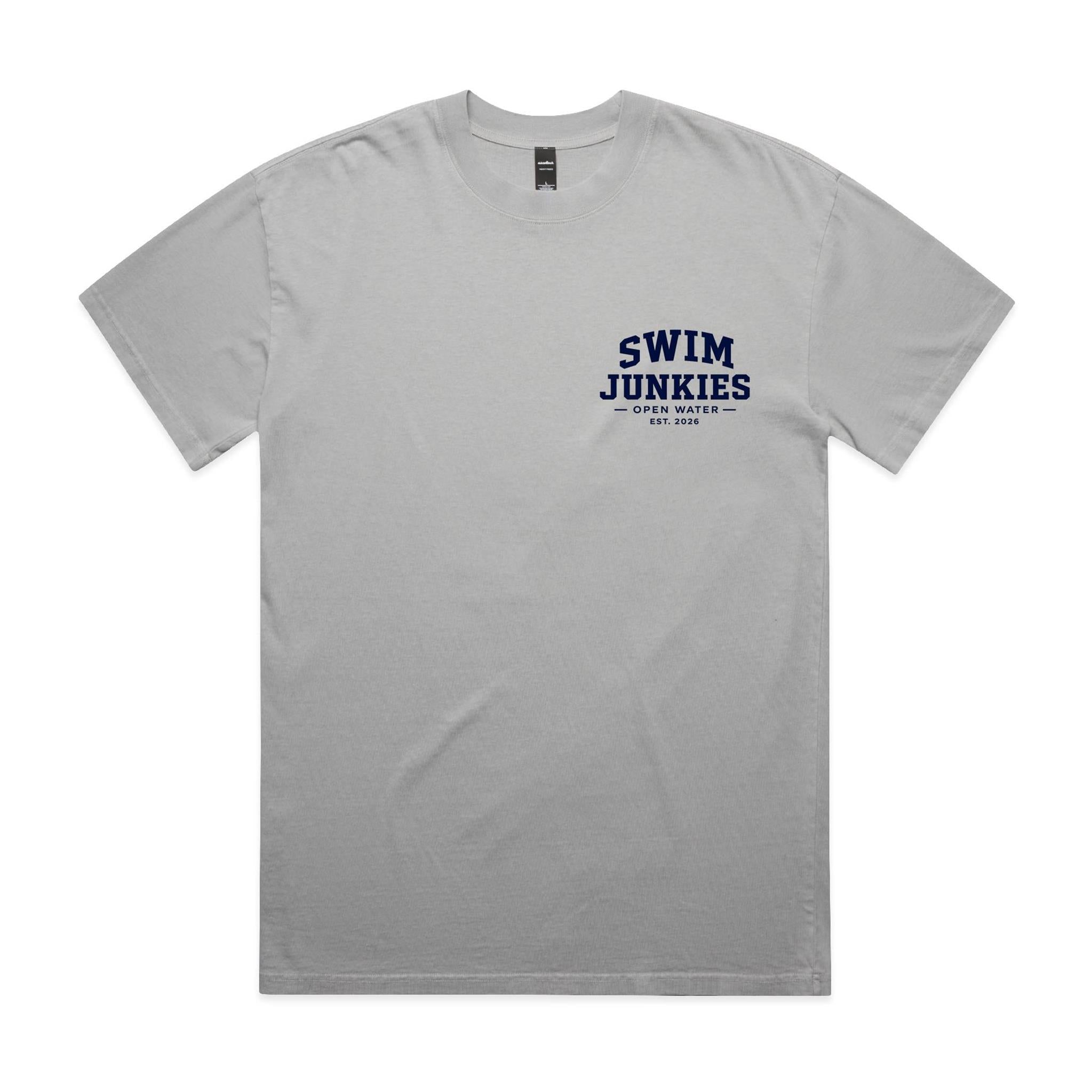 Swim Junkies Tee – Cold Water. Clear Minds.