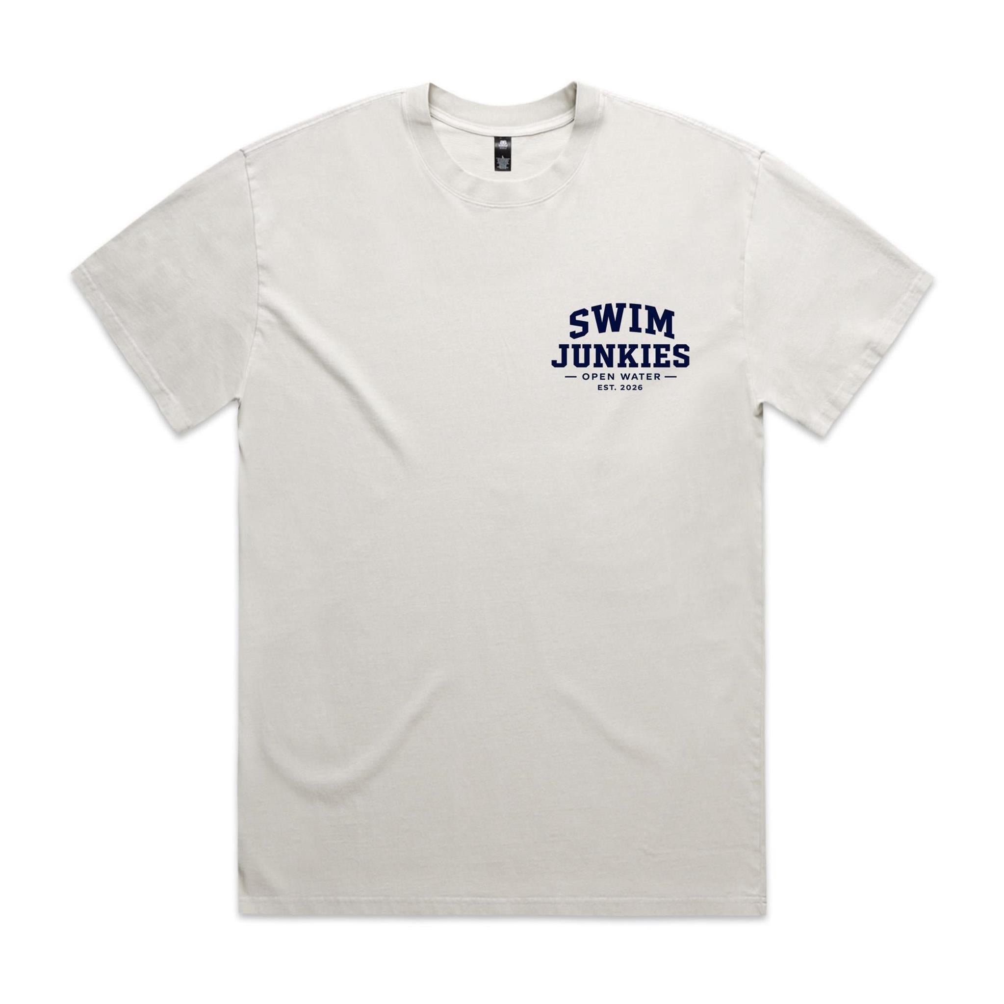 Swim Junkies Tee – Cold Water. Clear Minds.