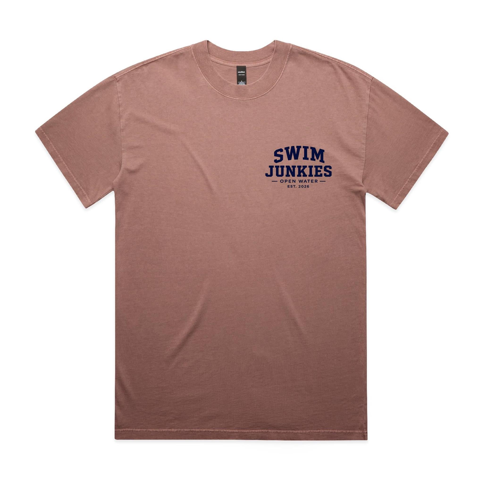 Swim Junkies Tee – Cold Water. Clear Minds.