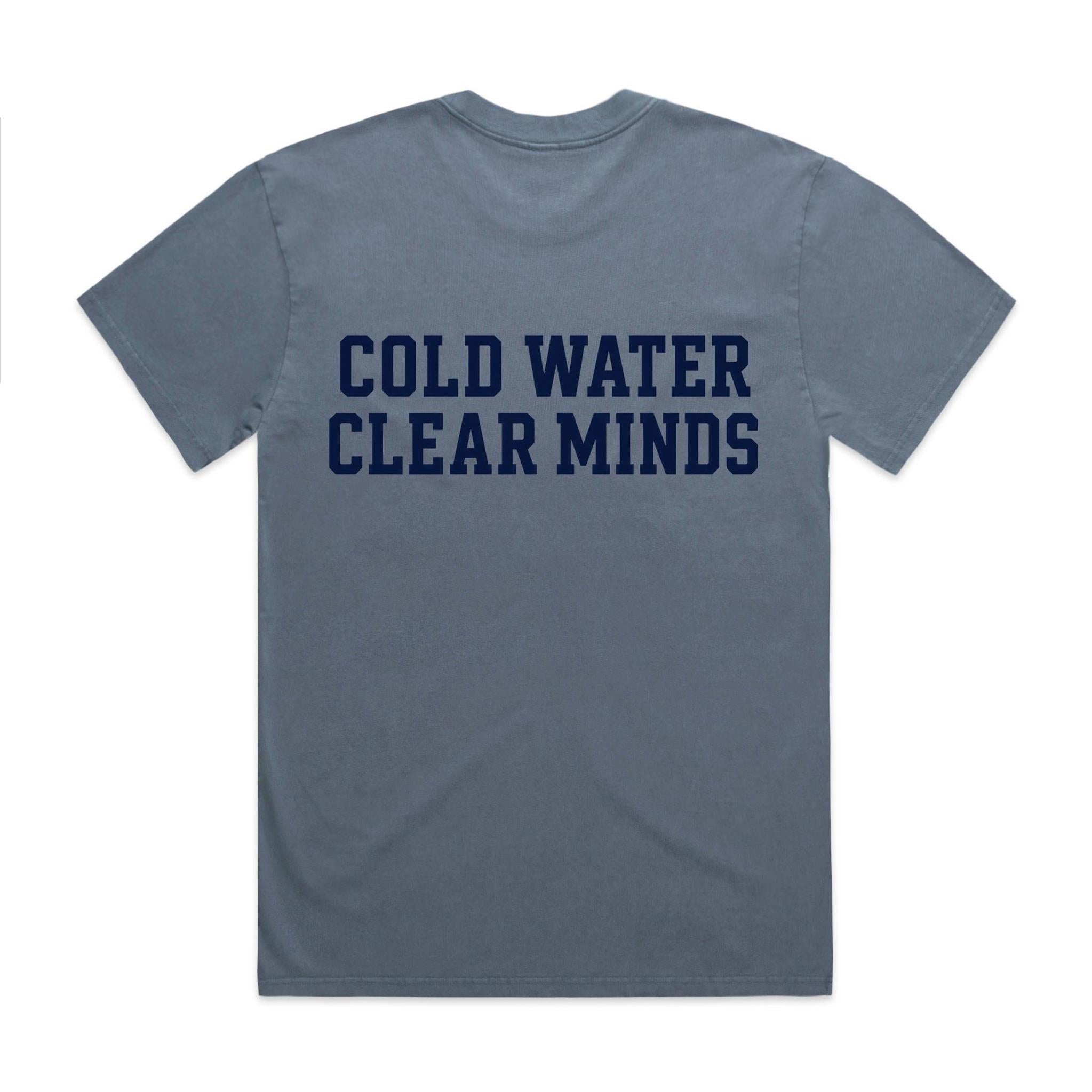 Swim Junkies Tee – Cold Water. Clear Minds.