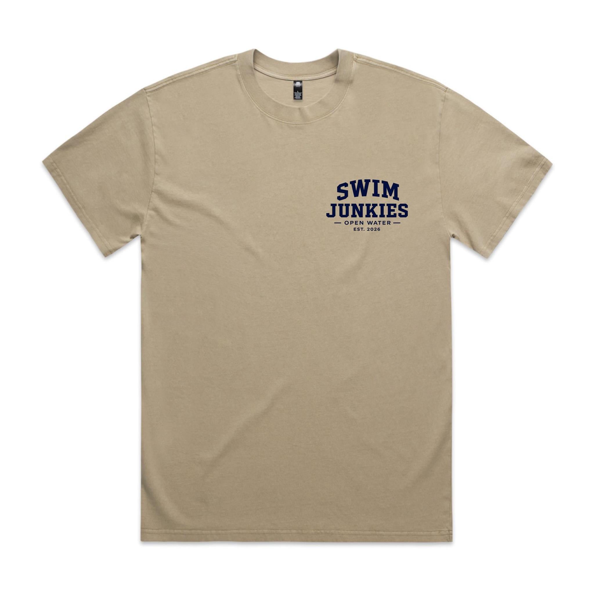 Swim Junkies Tee – Cold Water. Clear Minds.