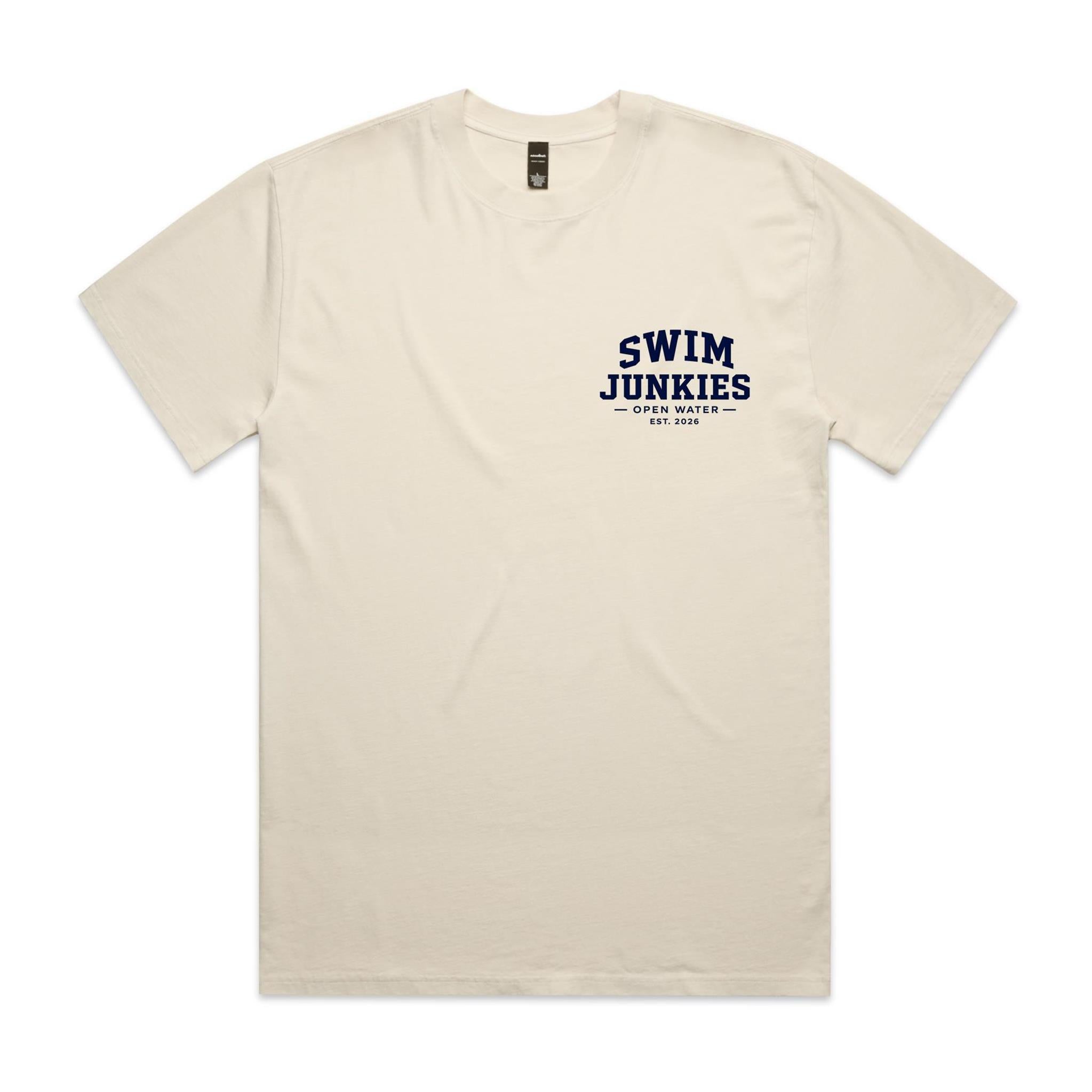 Swim Junkies Tee – Cold Water. Clear Minds.