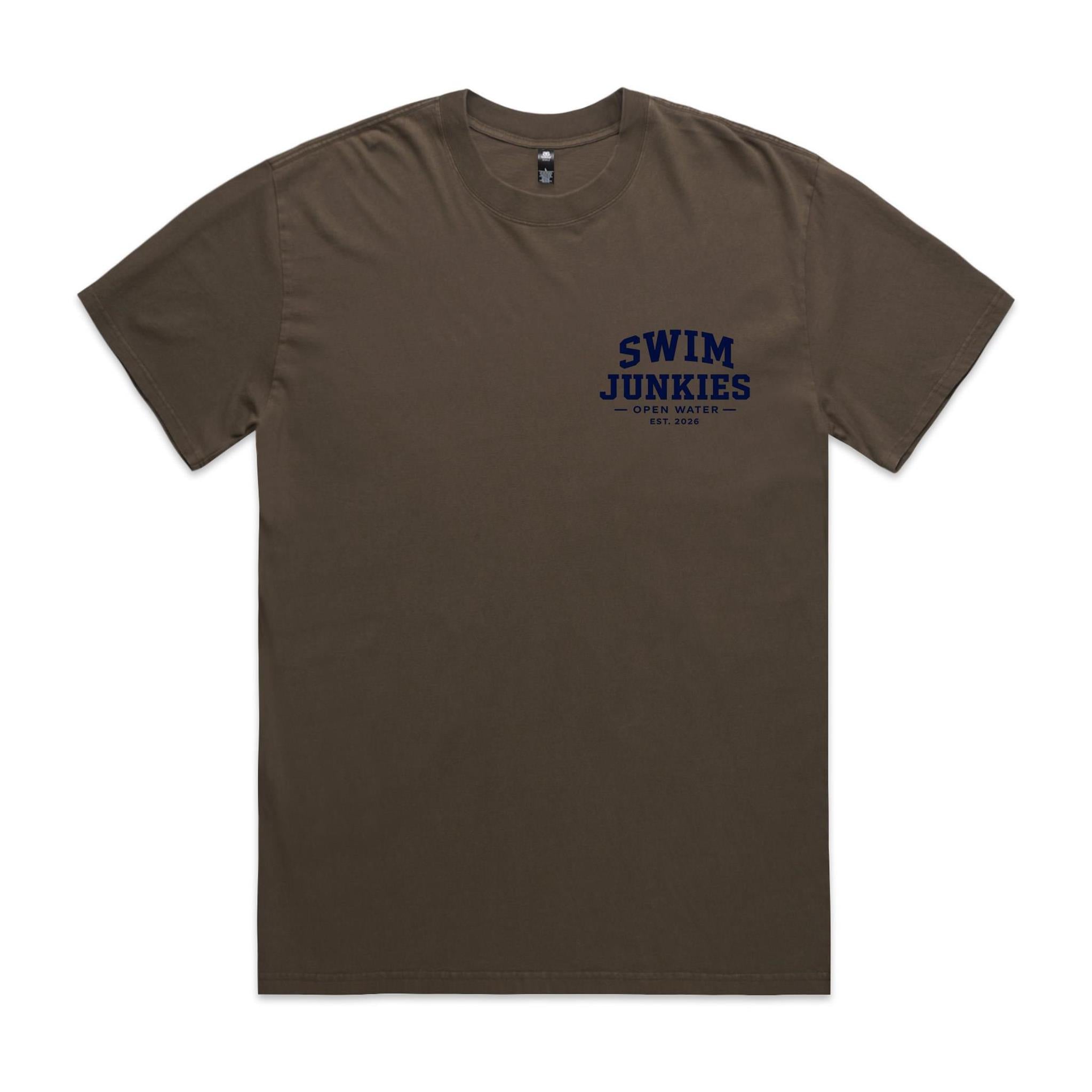 Swim Junkies Tee – Cold Water. Clear Minds.
