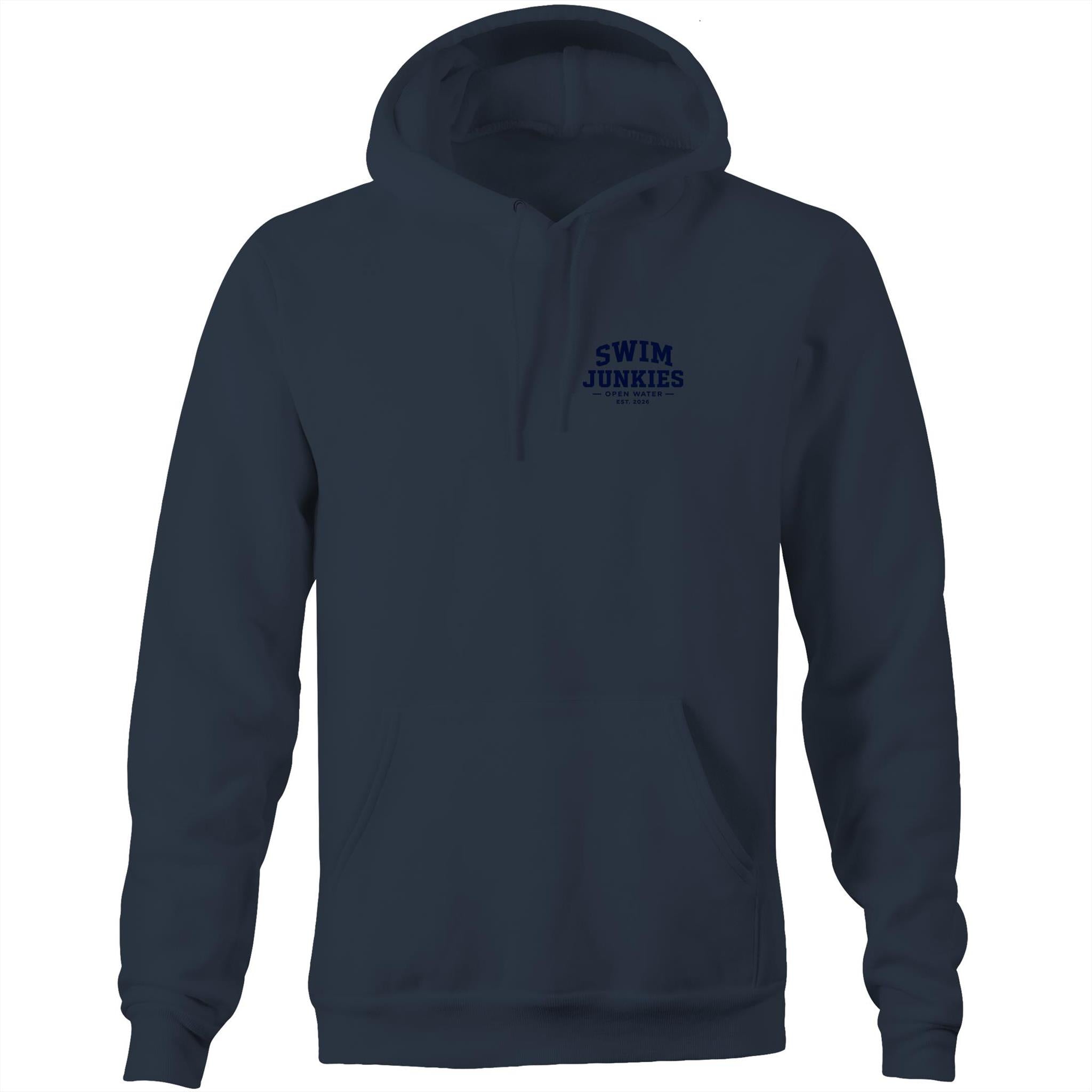 Swim Junkies Hoodie – Cold Water, Clear Minds.